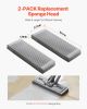 VEVOR Sponge Mop Replacement, 2-Piece, High Density Wider PU Sponge Mop Head Replacement with Hook & Loop