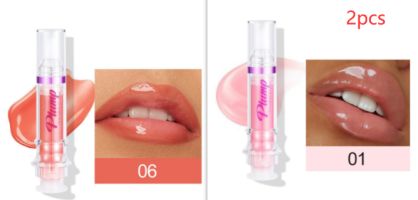 New Tube Lip Rich Lip Color Slightly Spicy Lip Honey Lip Glass Mirror Face Lip Mirror Liquid Lipstick (Option: Set11)