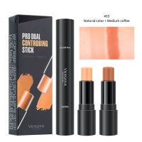 Face Highlighter Contour Sticks Makeup Double Ended Contouring Highlight Stick (Color: 3)