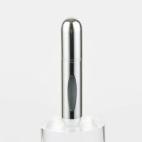 5ml 8ml Portable Mini Refillable Perfume Bottle With Spray Scent Pump Empty Cosmetic Containers Atomizer Bottle For Travel Tool (Color: silver 5ml)