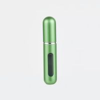 5ml 8ml Portable Mini Refillable Perfume Bottle With Spray Scent Pump Empty Cosmetic Containers Atomizer Bottle For Travel Tool (Color: green 8ml)