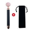 2021 Energy Beauty Bar Golden Pulse Vibrating Facial Roller Massager Face Lifting Skin Care Tool with Jade Roller Ball Skin Care