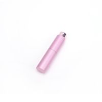 5ml 8ml Portable Mini Refillable Perfume Bottle With Spray Scent Pump Empty Cosmetic Containers Atomizer Bottle For Travel Tool (Color: Spin open pink8ml)