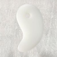 Massager for face Gua sha Natural Resin Bianstone jade Gua sha Body Massage Scraper Gouache scraper Beauty Health Guasha Board (Color: White Resin1)