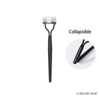 NEW Eyelash Beauty Collapsible Separator Portable Eyelash Brush Comb Mascara Curl Eye Lash Stainless Steel Eyelash Combing Tools (Color: GZ004)