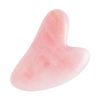 Natural Jade Gua Sha Scraper Board Massage Rose Quartz Jade Guasha Stone for Face Neck Skin Lifting Wrinkle Remover Beauty Care