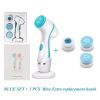 Facial Cleansing Brush Sonic Nu Face Spin Brush Set Galvanica Facial Spa System For Skin Deep Cleaning Remove Blackhead Machine