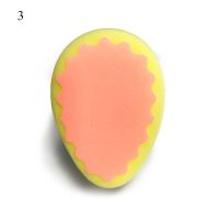 Soft Painless Hair Removal Sponge Hair Depilation Spong Pad Body Leg Hand Hair Remover Heart-shaped Round Skin Care Beauty Tools (Color: 3)