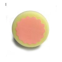 Soft Painless Hair Removal Sponge Hair Depilation Spong Pad Body Leg Hand Hair Remover Heart-shaped Round Skin Care Beauty Tools (Color: 1)