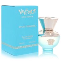 Versace Pour Femme Dylan Turquoise by Versace Eau De Toilette Spray (Gender: Women, size: 1 oz)