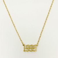 Birth Year Necklace (Stylename: 1999)