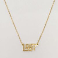 Birth Year Necklace (Stylename: 1997)