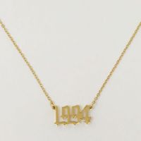 Birth Year Necklace (Stylename: 1994)
