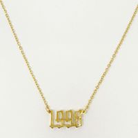 Birth Year Necklace (Stylename: 1998)