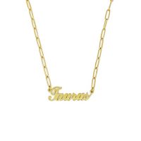 Annie Zodiac Chain Necklace (Material: Taurus)