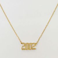 Birth Year Necklace (Stylename: 2002)