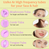 4-in-1 High Frequency Facial Wand for Skin Rejuvenation – Portable Anti-Aging Beauty Device for Wrinkle Reduction, Firming, Dark Circle & Acne Care