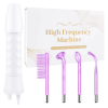 4-in-1 High Frequency Facial Wand for Skin Rejuvenation – Portable Anti-Aging Beauty Device for Wrinkle Reduction, Firming, Dark Circle & Acne Care