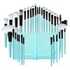 32 Pcs Soft Makeup Brushes Set Beauty Brushes Cosmetic Tools Kit Pouch Eye Shadow Foundation Powder Eyeliner Eyelash Lip Makeup