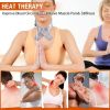 Neck Heating Pad for Neck Pain Relief Heated Neck Wrap USB Graphene Far-Infrared Heating Neck Pad for Stiffness &amp;Soreness Relief