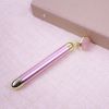2021 Energy Beauty Bar Golden Pulse Vibrating Facial Roller Massager Face Lifting Skin Care Tool with Jade Roller Ball Skin Care