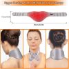 Neck Heating Pad for Neck Pain Relief Heated Neck Wrap USB Graphene Far-Infrared Heating Neck Pad for Stiffness &amp;Soreness Relief