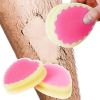 Soft Painless Hair Removal Sponge Hair Depilation Spong Pad Body Leg Hand Hair Remover Heart-shaped Round Skin Care Beauty Tools
