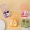 4PCS Soft Cute Beauty Egg Set Portable Colorful Foundation Puff Dry Wet Use Gourd Water Drop Cosmetic Puff