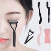 NEW Eyelash Beauty Collapsible Separator Portable Eyelash Brush Comb Mascara Curl Eye Lash Stainless Steel Eyelash Combing Tools