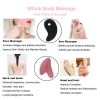 Massager for face Gua sha Natural Resin Bianstone jade Gua sha Body Massage Scraper Gouache scraper Beauty Health Guasha Board