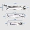 1PC Eye Applicator; Metal Under Eye Roller For Face Massage; Facial Mass