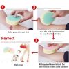 Soft Painless Hair Removal Sponge Hair Depilation Spong Pad Body Leg Hand Hair Remover Heart-shaped Round Skin Care Beauty Tools