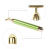 Ultrasonic 24K Beauty Bar Face Lift Massager Face Skin SPA Massager Stick Skin Tightening Slimming Wrinkle Removal Facial Tools